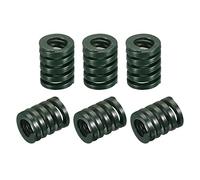 sourcing map 3D Printer Die Spring, 6pcs 16mm OD 20mm Long Spiral Stamping Compression Mould Die Springs for 3D Printer Electric Part, Green