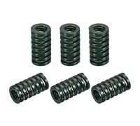 sourcing map 3D Printer Die Spring, 6pcs 16mm OD 30mm Long Spiral Stamping Compression Mould Die Springs for 3D Printer Electric Part, Green