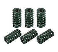 sourcing map 3D Printer Die Spring, 6pcs 8mm OD 15mm Long Spiral Stamping Compression Mould Die Springs for 3D Printer Electric Part, Green