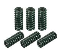 sourcing map 3D Printer Die Spring, 6pcs 8mm OD 20mm Long Spiral Stamping Compression Mould Die Springs for 3D Printer Electric Part, Green