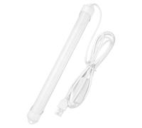 sourcing map 3D Printer LED Light Strip, 5V Under Cabinet Lighting Strip 200mm/ 8" USB LED Bar for Enhanced 3D Printing Lighting, Workbench, Indoor Use(Warm White Cover, White Light)