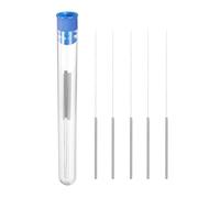 sourcing map 3D Printer Nozzle Cleaning Kit, 5 Pcs Stainless Steel Nozzle Cleaning Needles 0.25mm Nozzle Cleaner for 3D Printer Accessories