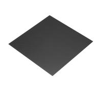 sourcing map 3K Carbon Fiber Plate Panel Sheets, 240 x 240 x 1mm Carbon Fiber Board Plate Matte Twill Weave Panel Sheets Flexible for RC Aircraft, Model Car, Auto Parts