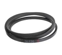 sourcing map 3L520 Classic Wrapped Rubber V-Belt, 52"(1321mm) Outside Circumference, 3L Profile V Belt 3/8" Width 7/32" Height