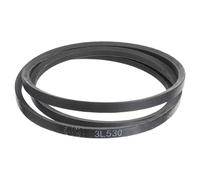 sourcing map 3L530 Classic Wrapped Rubber V-Belt, 53"(1346mm) Outside Circumference, 3L Profile V Belt 3/8" Width 7/32" Height