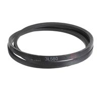 sourcing map 3L580 Classic Wrapped Rubber V-Belt, 58"(1473mm) Outside Circumference, 3L Profile V Belt 3/8" Width 7/32" Height
