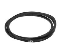 sourcing map 3L630 Classic Wrapped Rubber V-Belt, 63"(1600mm) Outside Circumference, 3L Profile V Belt 3/8" Width 7/32" Height