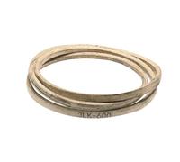 sourcing map 3LK600 Cord Belt Grey, 3/8" x 60" Lawn and Garden Aramid V-Belt for Mower Deck