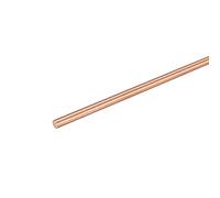 sourcing map 3mm Diameter 200mm Length Solid Copper Round Rod Lathe Bar Stock for DIY Craft CNC Cutting