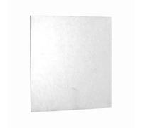 sourcing map 3mm Hot Rolled Steel Sheets, 200x200mm Steel Plate Base Metal Sheet for Structural Support Construction Board Industrial Use Machinery Manufacturing, Silver
