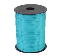 Sourcing Map 3mm Polypropylene Braided Rope, 100m Nylon Rope, Blue Green, Clothesline, Camping, Hiking, Outdoor, Crafts