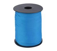 sourcing map 3mm Polypropylene Rope Braided Ropes, 100m Nylon Rope Hollow Utility Cord for Clothesline, Camping, Hiking, Outdoor, Navy Blue