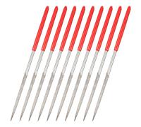 sourcing map 3mm x 140mm Lapidary Jeweler Round Tail Diamond Needle Files 10 Pcs