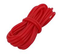 sourcing map 3mm x 5mm High Temp Resistant Silicone Rubber Tube Hose Pipe Red 5 Meters Long