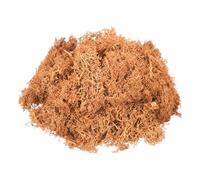 sourcing map 3oz Preserved Reindeer Moss, Orange Decorative Artificial Fake Moss for Potted Plants Indoor Crafts Lichen Centerpieces Decor