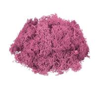 sourcing map 3oz Preserved Reindeer Moss, Rose Pink Decorative Artificial Fake Moss for Potted Plants Indoor Crafts Lichen Centerpieces Decor