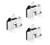 sourcing map 3pcs 1/5HP Refrigerator Overload Protector, 1 Pin Freezer Compressor Thermal Overload Protectors Replacement Part for Refrigerator Cooler