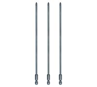 sourcing map 3pcs #1 Phillips Screwdriver Bit PH1 1/4" Hex Shank 8" (200mm) Long 0.16" Rod Magnetic Cross Head Drill Bits S2 Steel Industrial Screw Driver Bit for Electric Power Tools, Blue