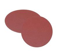 sourcing map 3pcs 10-Inch PSA Sanding Discs, 60 Grits Aluminum Oxide Self Adhesive Stick Back Sandpapers, No-Hole Round Wet/Dry Sander Papers, Sand Auto Car Paint, Wood, Metal