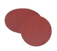 sourcing map 3pcs 10-Inch PSA Sanding Discs, 80 Grits Aluminum Oxide Self Adhesive Stick Back Sandpapers, No-Hole Round Wet/Dry Sander Papers, Sand Auto Car Paint, Wood, Metal