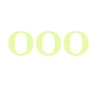 sourcing map 3Pcs 2" Glow in The Dark Alphabet Letter Sticker Wall Ceiling Decor Sticker Letter O Adhesive Glowing Sticker for Ceiling, Wall Decorations, Room Decor