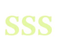 sourcing map 3Pcs 2" Glow in The Dark Alphabet Letter Sticker Wall Ceiling Decor Sticker Letter S Adhesive Glowing Sticker for Ceiling, Wall Decorations, Room Decor