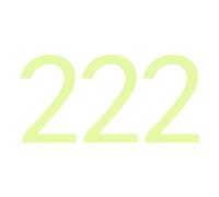 sourcing map 3Pcs 2" Glow in The Dark Numbers Sticker Wall Ceiling Decor Sticker Number 2" Adhesive Glowing Sticker for Ceiling, Wall Decorations, Room Decor