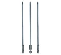sourcing map 3pcs #2 Phillips Screwdriver Bit PH2 1/4" Hex Shank 6" (150mm) Long 0.16" Rod Magnetic Cross Head Drill Bits S2 Steel Industrial Screw Driver Bit for Electric Power Tools, Blue