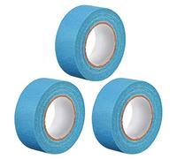 sourcing map 3Pcs 25mm 1 inch Wide 20m 21 Yards Masking Tape Painters Tape Rolls Light Blue