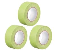 sourcing map 3Pcs 25mm 1 inch Wide 20m 21 Yards Masking Tape Painters Tape Rolls Light Green