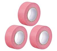 sourcing map 3Pcs 25mm 1 inch Wide 20m 21 Yards Masking Tape Painters Tape Rolls Pink