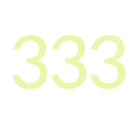 sourcing map 3Pcs 3" Glow in the Dark Numbers Sticker Wall Ceiling Decor Sticker Number 3" Adhesive Glowing Sticker for Ceiling, Wall Decorations, Room Decor