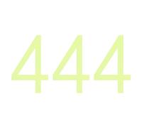 sourcing map 3Pcs 3" Glow in the Dark Numbers Sticker Wall Ceiling Decor Sticker Number 4" Adhesive Glowing Sticker for Ceiling, Wall Decorations, Room Decor