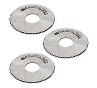 sourcing map 3pcs 40mm Dia 1mm Thickness 72 Teeth HSS Slitting Saw Cutter Cutting Tool