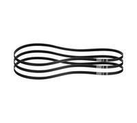 sourcing map 3pcs 500J6 PJ V-Ribbed Belt 6 Ribs 50" Length x 0.55" Width x 0.14" Height, EPDM Rubber Poly V Belt, Multi Wedge Micro V Belt