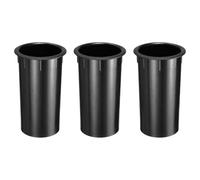 sourcing map 3Pcs 74x150/2.9 x 5.9 Inch Speaker Port Tube Subwoofer Bass Box Tube Bass Woofer Box Speaker Box Bass Air Port for DJ/PA Speaker Cabinets