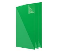 sourcing map 3Pcs Acrylic Sheets 12x6 Inch Acrylic Panel 1/8 Inch-3mm Plastic Board for Picture Frames Sign Holders DIY Display Projects Craft, Clear Green