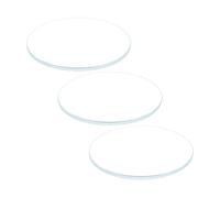 sourcing map 3pcs AR-coating Watch Lens 30.5mmx1.5mm Round Flat Mineral Watch Crystal Glass