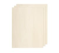 sourcing map 3pcs Basswood Sheet 210 x 148 x 4mm Unfinished Wood Boards Plywood for Crafts Laser Cutting with Smooth Surfaces
