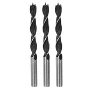 sourcing map 3pcs Brad Point Drill Bits 9mm(23/24") Dia Straight Round Shank Drill Metric Brad Point 3.15" Drilling Depth Spiral Twist Drill Bits for Carpenter Woodworking Plastic Rubber