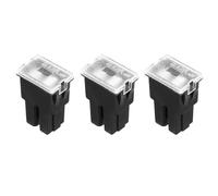 sourcing map 3pcs Cartridge Fuse, 32VDC 80A Female Terminal Automotive Assortment J Case Fuse for Car, Truck, RV, Boats, Black