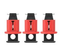sourcing map 3pcs Circuit Breaker Lockout Industrial Grade Miniature Loto Device Pin Out Breaker Switch for Electrical Lockout
