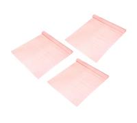 sourcing map 3Pcs Crepe Paper Roll, 98 x 19 Inch Wide 140g Thickened Crepe Sheets Streamer Flower for DIY Gift Flower Wrapping Crafts Birthday Wedding, Champagne