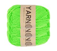 sourcing map 3Pcs Crocheting Yarn, 1.8mm Dark Green 5 Ply Acrylic Yarn 75 g Sport Weight Yarns Bulk Soft and Fluffy Yarns for Knitting DIY Crochet Handicraft Blankets Gift,164 Yards Total