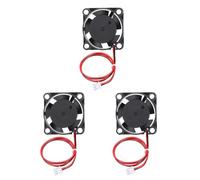 sourcing map 3Pcs DC 24V 2510 3D Printer Cooling Fan, 15000 RPM | Mini Brushless Fan with A1-Type 2.54mm Positive Terminals Hydraulic Bearing, for Heat Sink Cooling