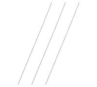 sourcing map 3Pcs Fully Threaded Rod, M2 x 0.4mm Pitch 304 Stainless Steel Right Hand Coarse Threads Studs, 300mm/12 Inch Threaded Screw Rods Fasteners for Anchors Bolt Hangers Clamp U Bolt