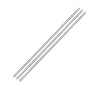 sourcing map 3Pcs Fully Threaded Rod, M8 x 400mm 304 Stainless Steel Right Hand Thread Bar Studs M8-1.25 Thread Pitch for Furniture Machinery Assembly