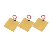 sourcing map 3pcs Heater Film Heating Plate, 25W 12V Adhesive Polyimide Heat Pad Heating Elements Film 100mmx100mm Heater Strip for Constant Temperature