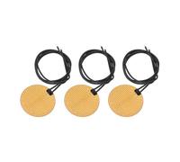 sourcing map 3pcs Heater Film Heating Plate, 6.2W 5V Adhesive Polyimide Heat Pad Heating Elements Film 60mmx60mm Heater Strip for Constant Temperature