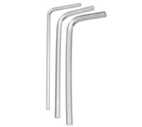 sourcing map 3pcs Hex Key Wrench Set 1.5/2/2.5mm 45# Steel L-Shape Hexagon Metric Wrenches Repairing Tool for Home DIY Bike Motorcycle Repair